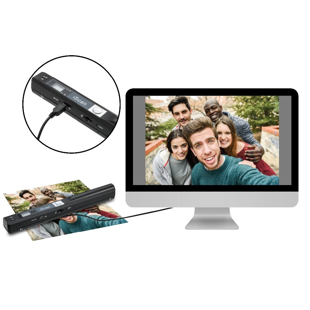 Tragbarer Handheld-Scanner