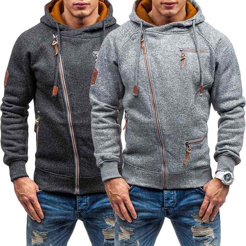 Lässige Solide Lange Mouwen Warme Hoodies