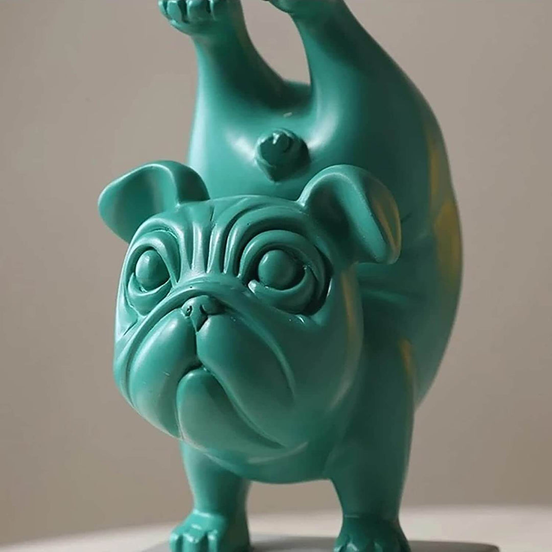 Yoga Bulldogge Figurine