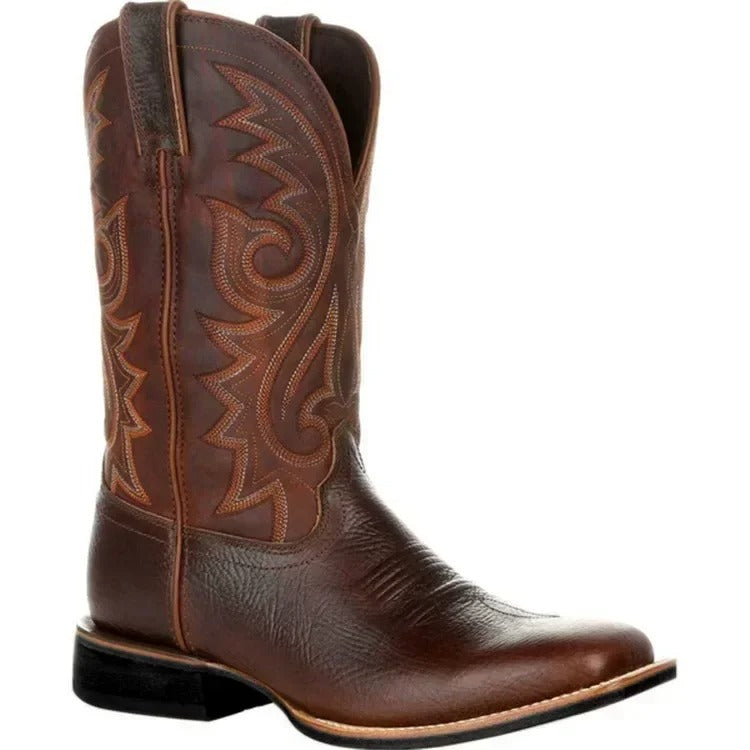Cowboystiefel aus Leder für Männer