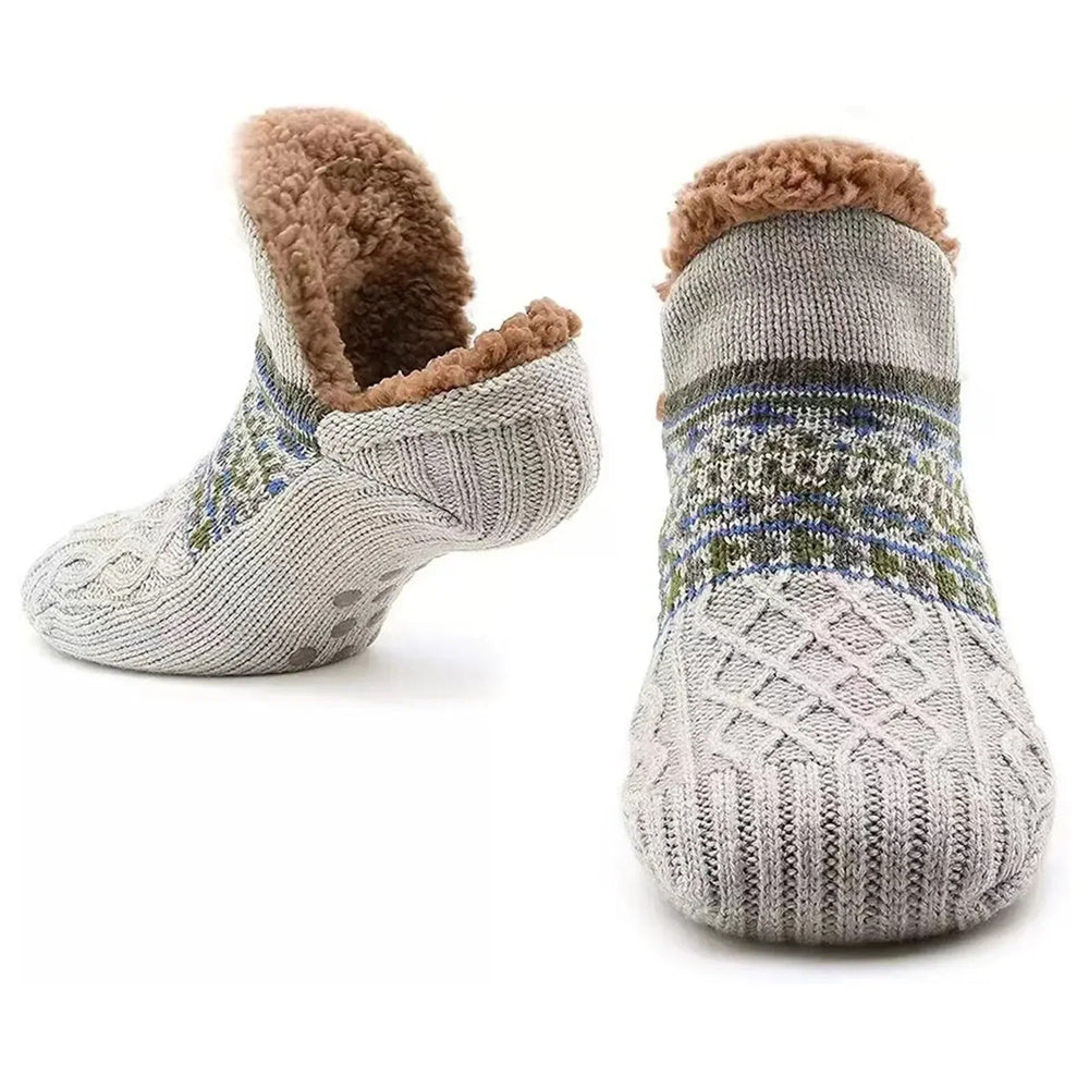 Warme Anti-Rutsch-Socken für den Winter